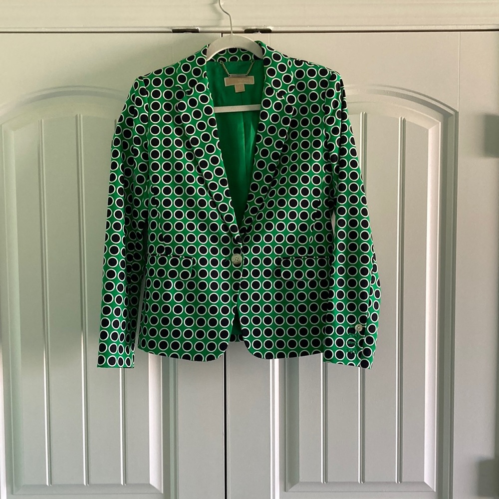 Green MICHAEL Michael Kors jacket.